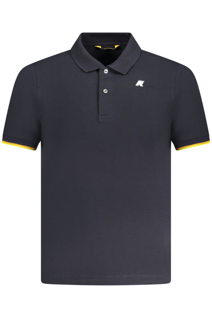 K-WAY POLO MANICHE CORTE UOMO BLU