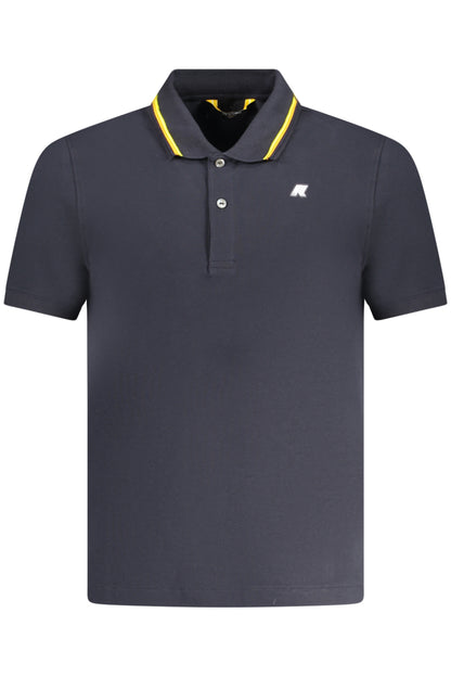 K-WAY POLO MANICHE CORTE UOMO BLU
