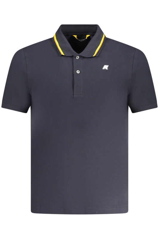 K-WAY POLO MANICHE CORTE UOMO BLU