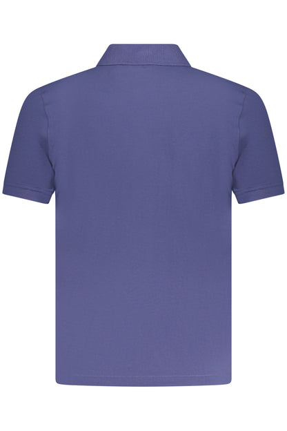 K-WAY POLO MANICHE CORTE UOMO BLU