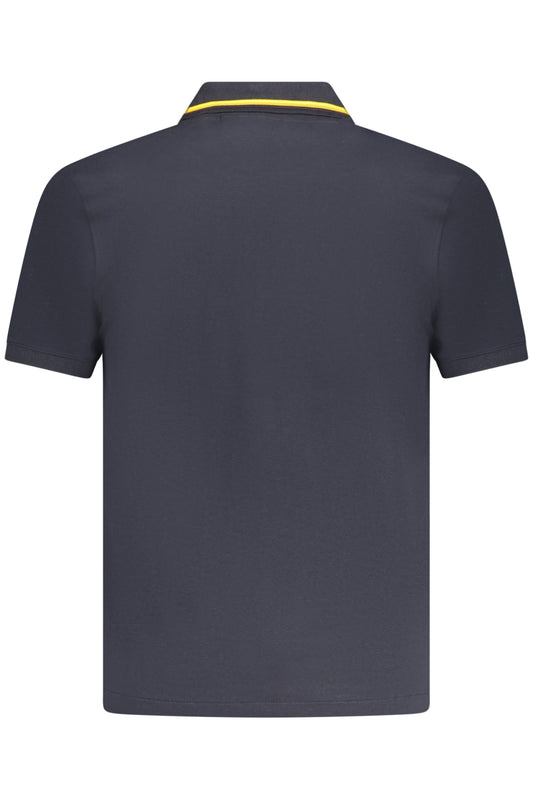 K-WAY POLO MANICHE CORTE UOMO BLU