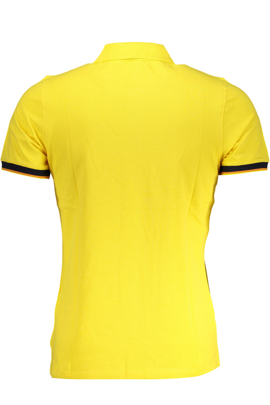 K-WAY POLO MANICHE CORTE UOMO GIALLO