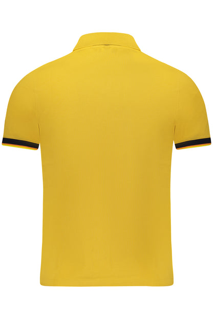 K-WAY POLO MANICHE CORTE UOMO GIALLO