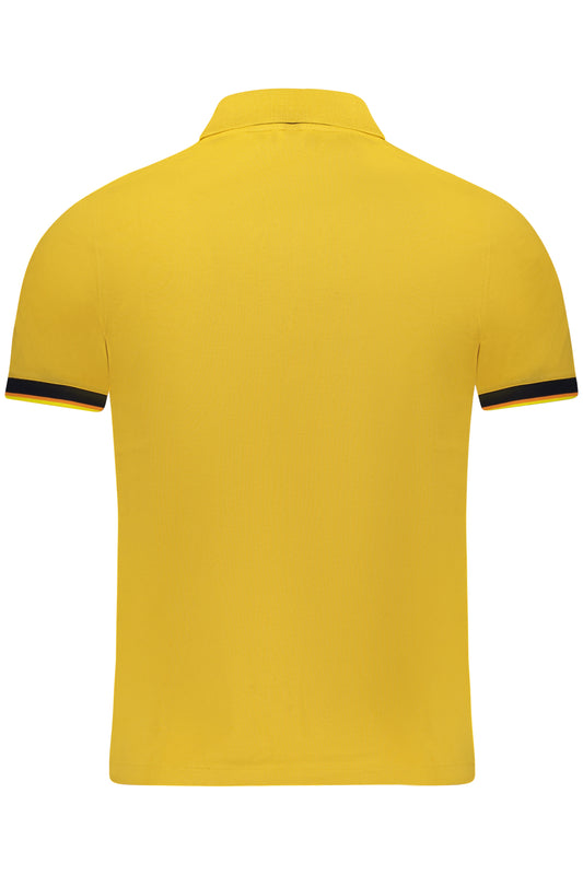K-WAY POLO MANICHE CORTE UOMO GIALLO