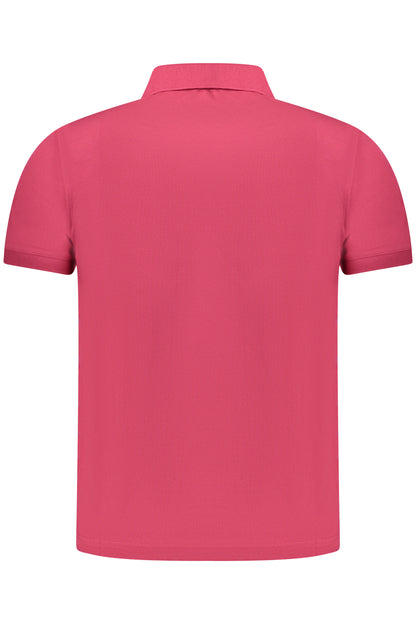 K-WAY POLO MANICHE CORTE UOMO ROSA