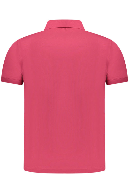 K-WAY POLO MANICHE CORTE UOMO ROSA