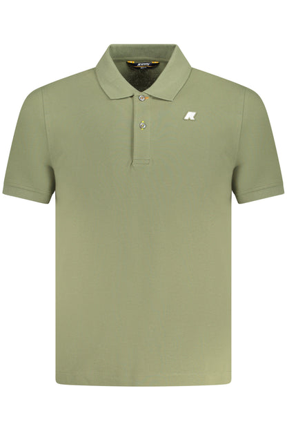 K-WAY POLO MANICHE CORTE UOMO VERDE