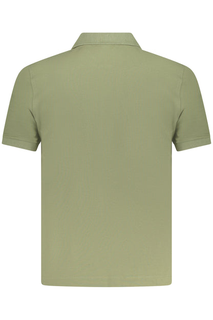 K-WAY POLO MANICHE CORTE UOMO VERDE