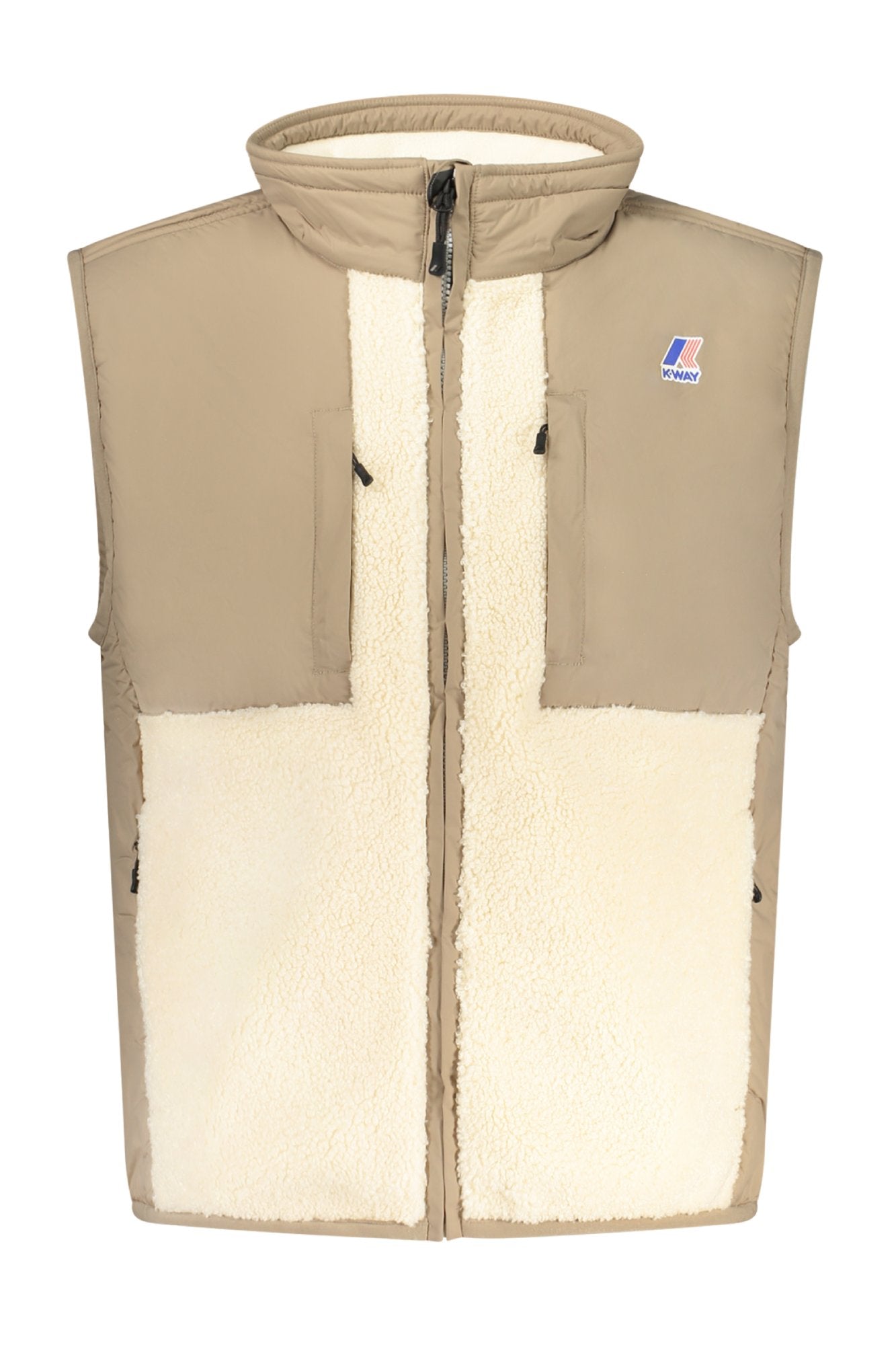 K-WAY SMANICATO UOMO BEIGE