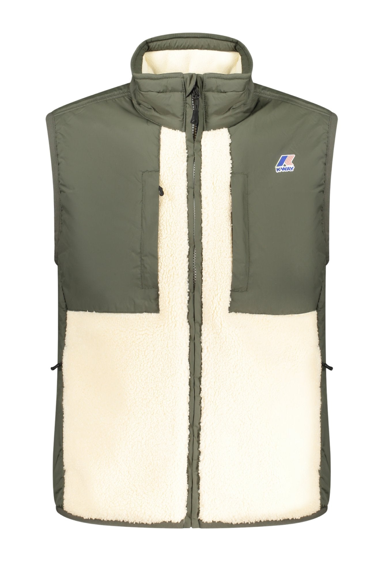 K-WAY SMANICATO UOMO VERDE