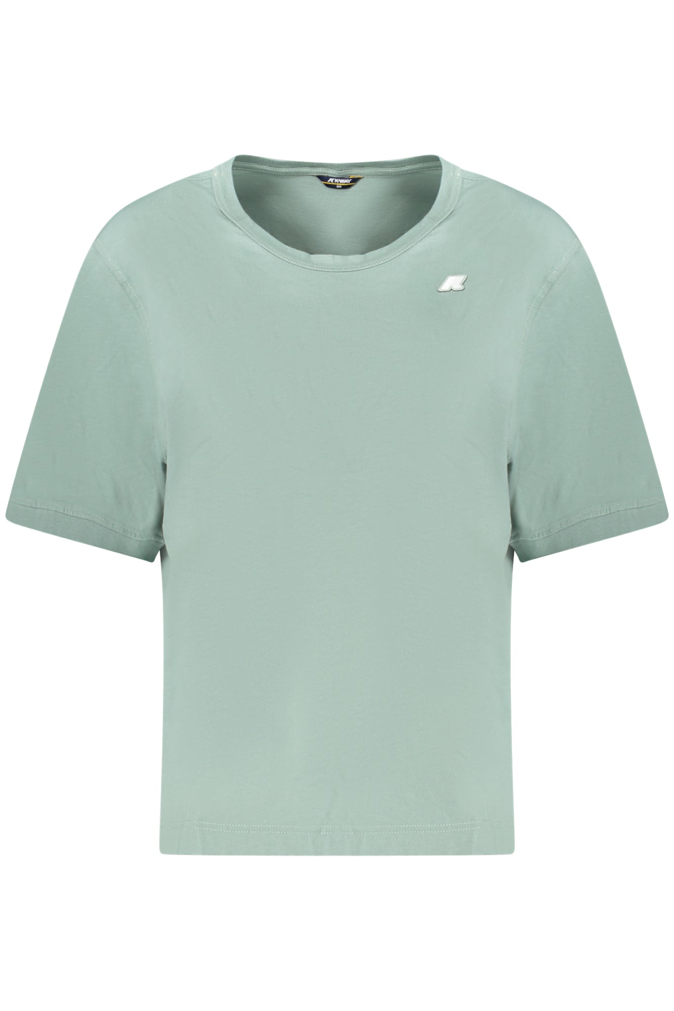K-WAY T-SHIRT MANICHE CORTE DONNA VERDE