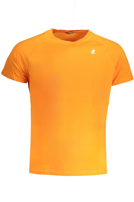 K-WAY T-SHIRT MANICHE CORTE UOMO ARANCIO