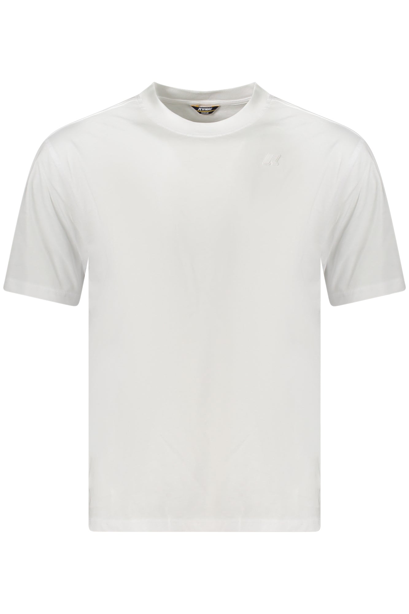 K-WAY T-SHIRT MANICHE CORTE UOMO BIANCO