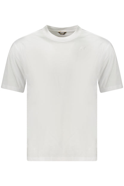 K-WAY T-SHIRT MANICHE CORTE UOMO BIANCO