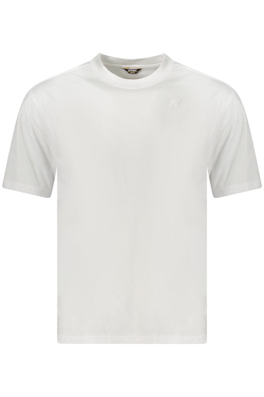K-WAY T-SHIRT MANICHE CORTE UOMO BIANCO
