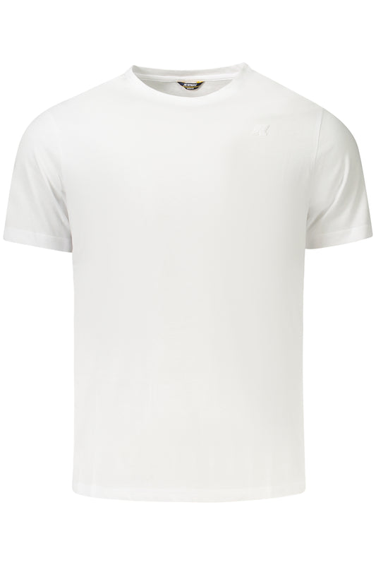 K-WAY T-SHIRT MANICHE CORTE UOMO BIANCO