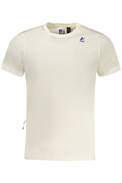 K-WAY T-SHIRT MANICHE CORTE UOMO BIANCO