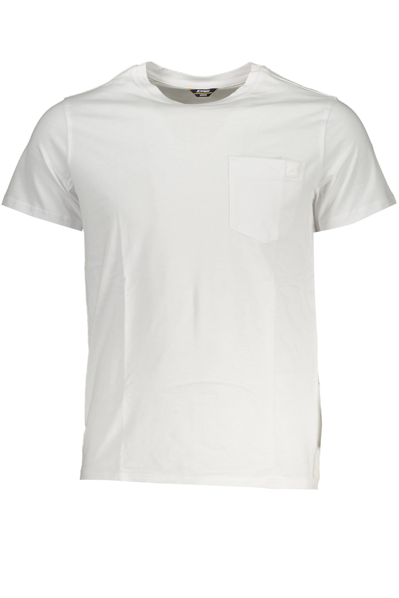 K-WAY T-SHIRT MANICHE CORTE UOMO BIANCO