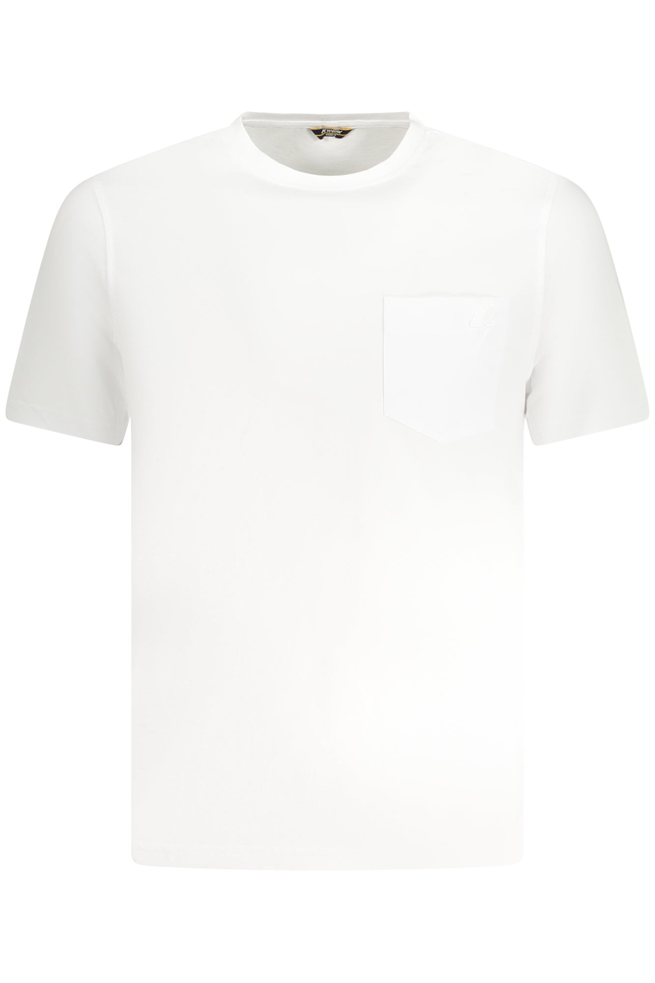 K-WAY T-SHIRT MANICHE CORTE UOMO BIANCO