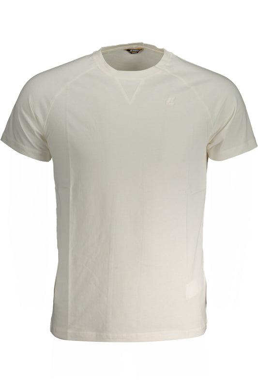K-WAY T-SHIRT MANICHE CORTE UOMO BIANCO