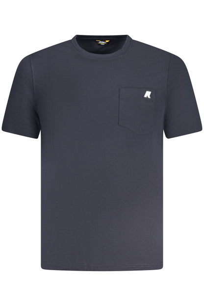 K-WAY T-SHIRT MANICHE CORTE UOMO BLU