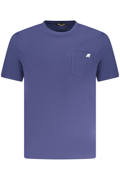 K-WAY T-SHIRT MANICHE CORTE UOMO BLU