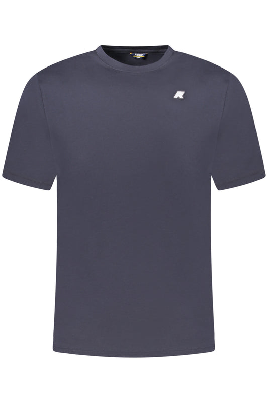 K-WAY T-SHIRT MANICHE CORTE UOMO BLU