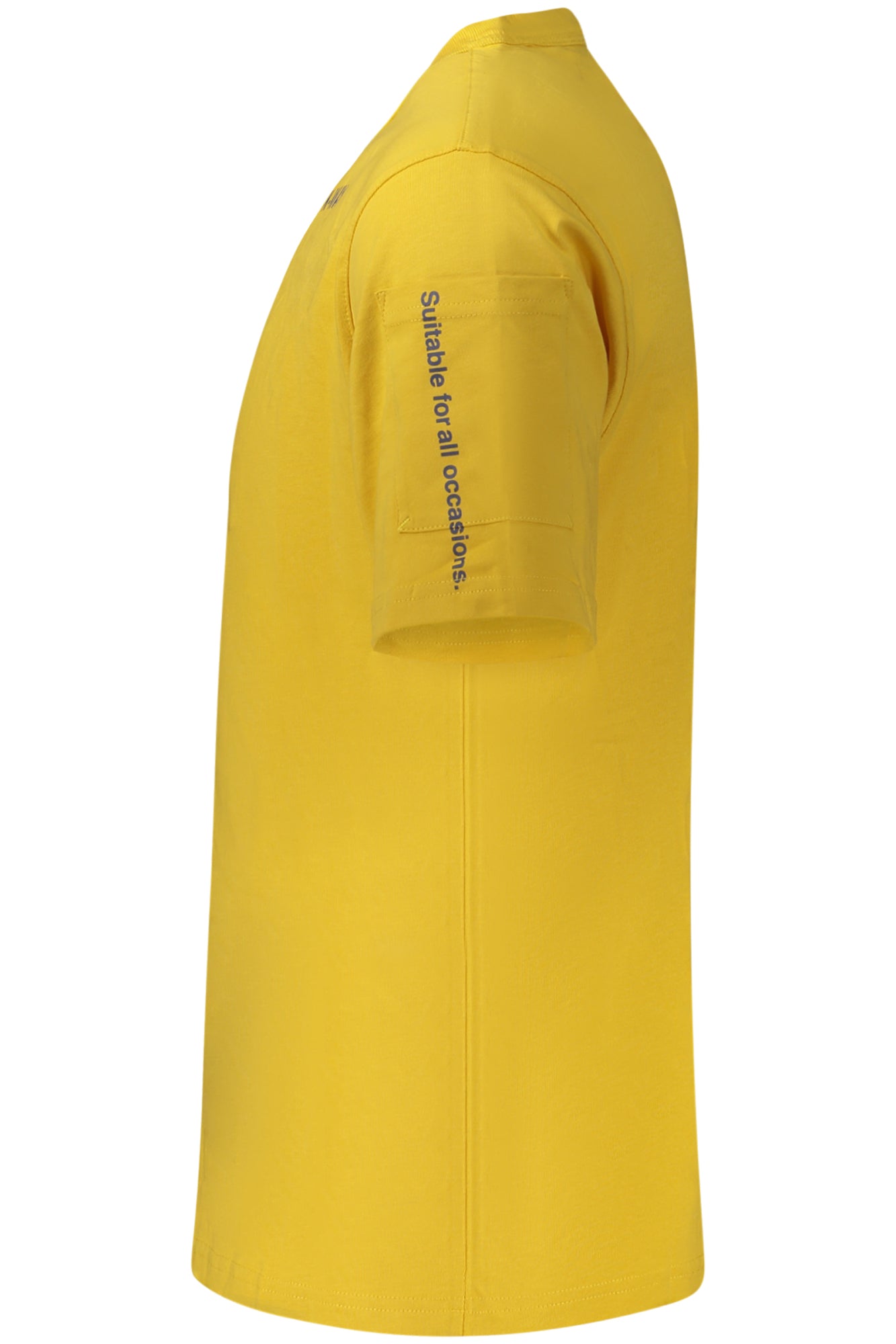 K-WAY T-SHIRT MANICHE CORTE UOMO GIALLO