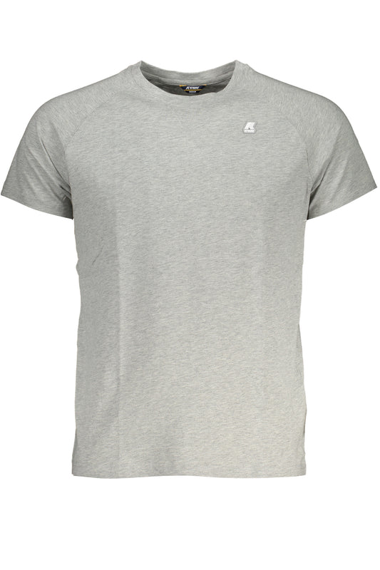 K-WAY T-SHIRT MANICHE CORTE UOMO GRIGIO