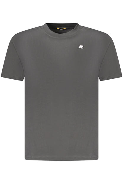 K-WAY T-SHIRT MANICHE CORTE UOMO NERO