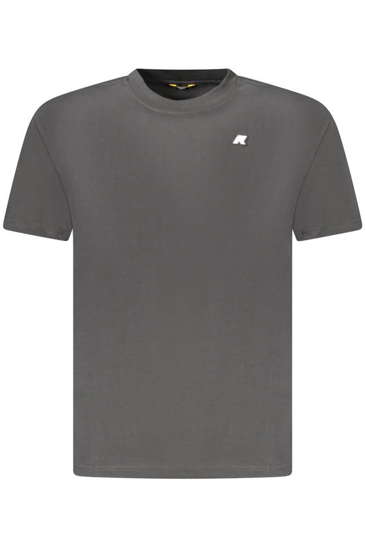 K-WAY T-SHIRT MANICHE CORTE UOMO NERO