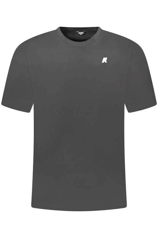 K-WAY T-SHIRT MANICHE CORTE UOMO NERO
