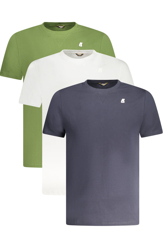 K-WAY T-SHIRT MANICHE CORTE UOMO VERDE
