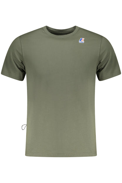 K-WAY T-SHIRT MANICHE CORTE UOMO VERDE