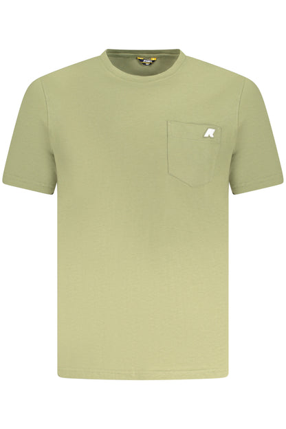 K-WAY T-SHIRT MANICHE CORTE UOMO VERDE