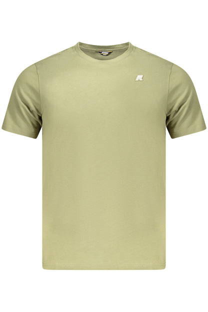 K-WAY T-SHIRT MANICHE CORTE UOMO VERDE