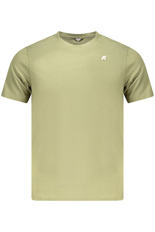 K-WAY T-SHIRT MANICHE CORTE UOMO VERDE