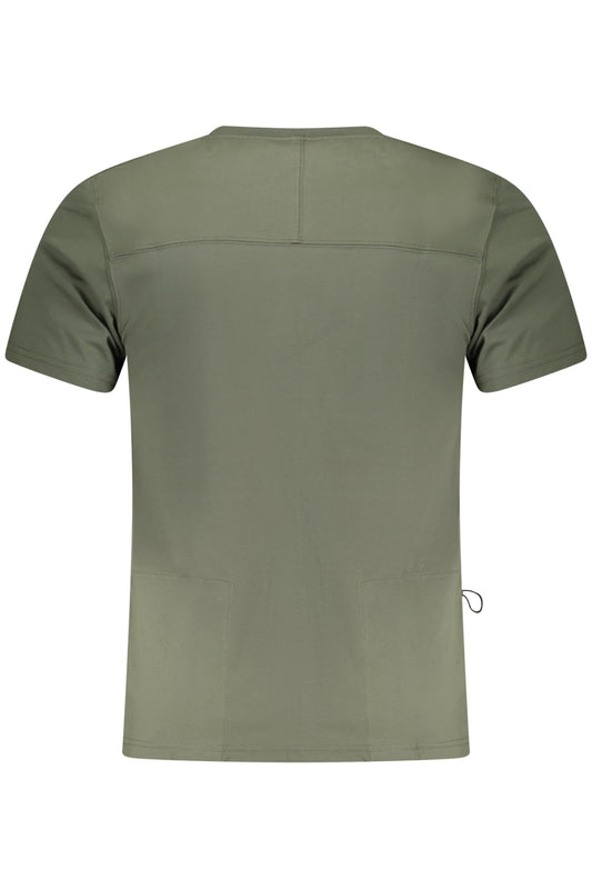 K-WAY T-SHIRT MANICHE CORTE UOMO VERDE