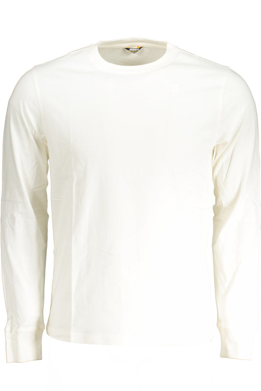 K-WAY T-SHIRT MANICHE LUNGHE UOMO BIANCO