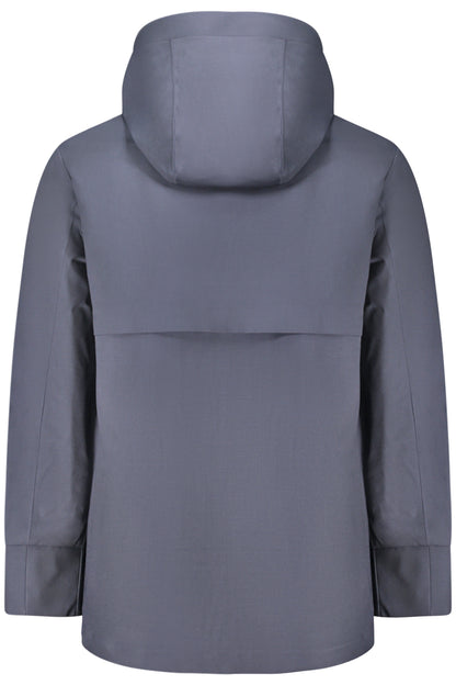 K-WAY TRENCH UOMO BLU