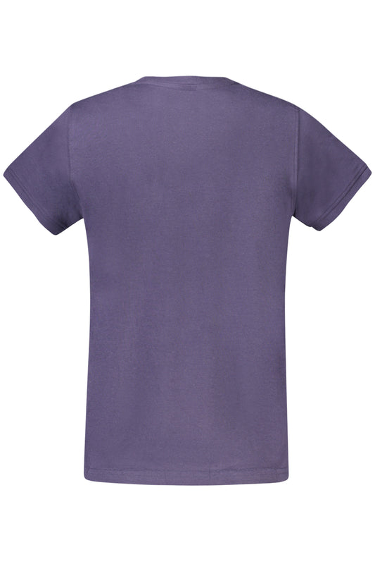 KAPPA T-SHIRT MANICHE CORTE DONNA BLU