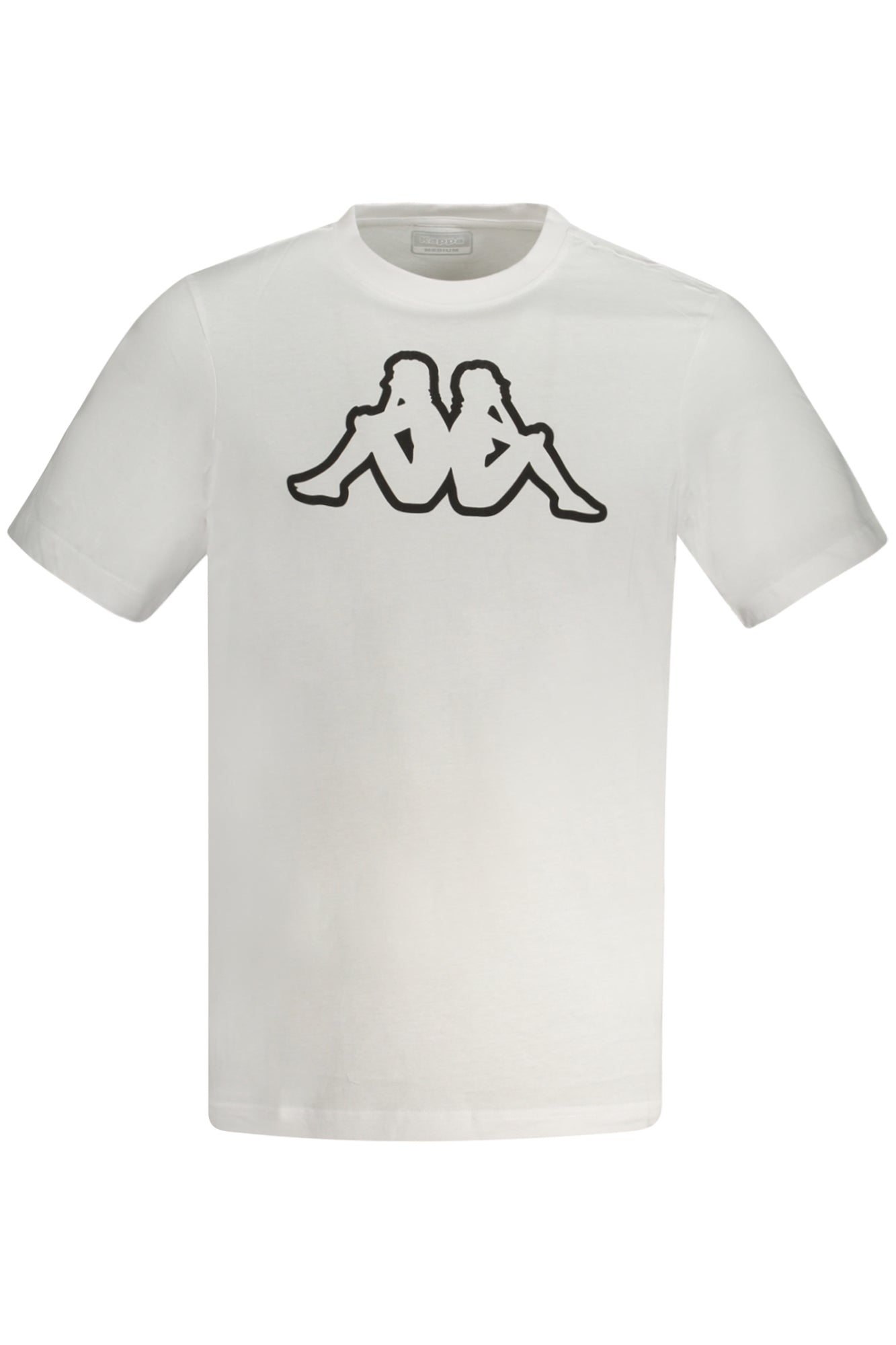 KAPPA T-SHIRT MANICHE CORTE UOMO BIANCO