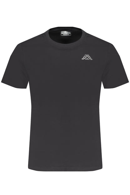 KAPPA T-SHIRT MANICHE CORTE UOMO NERO