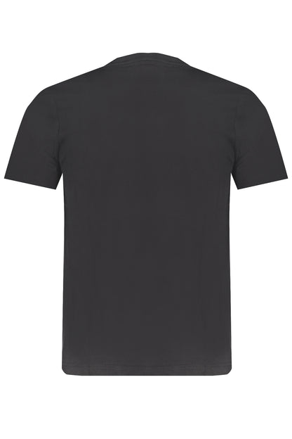 KAPPA T-SHIRT MANICHE CORTE UOMO NERO