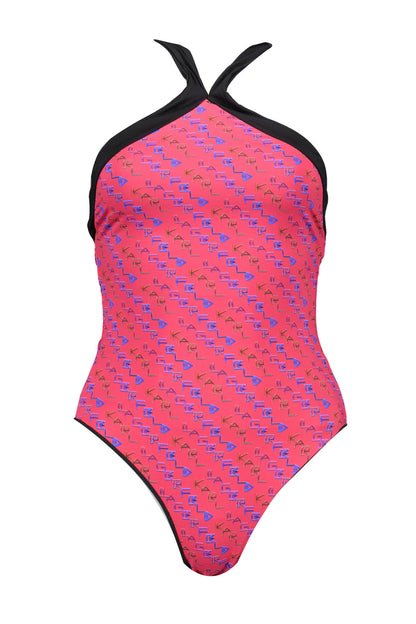 KARL LAGERFELD BEACHWEAR COSTUME INTERO DONNA ROSSO