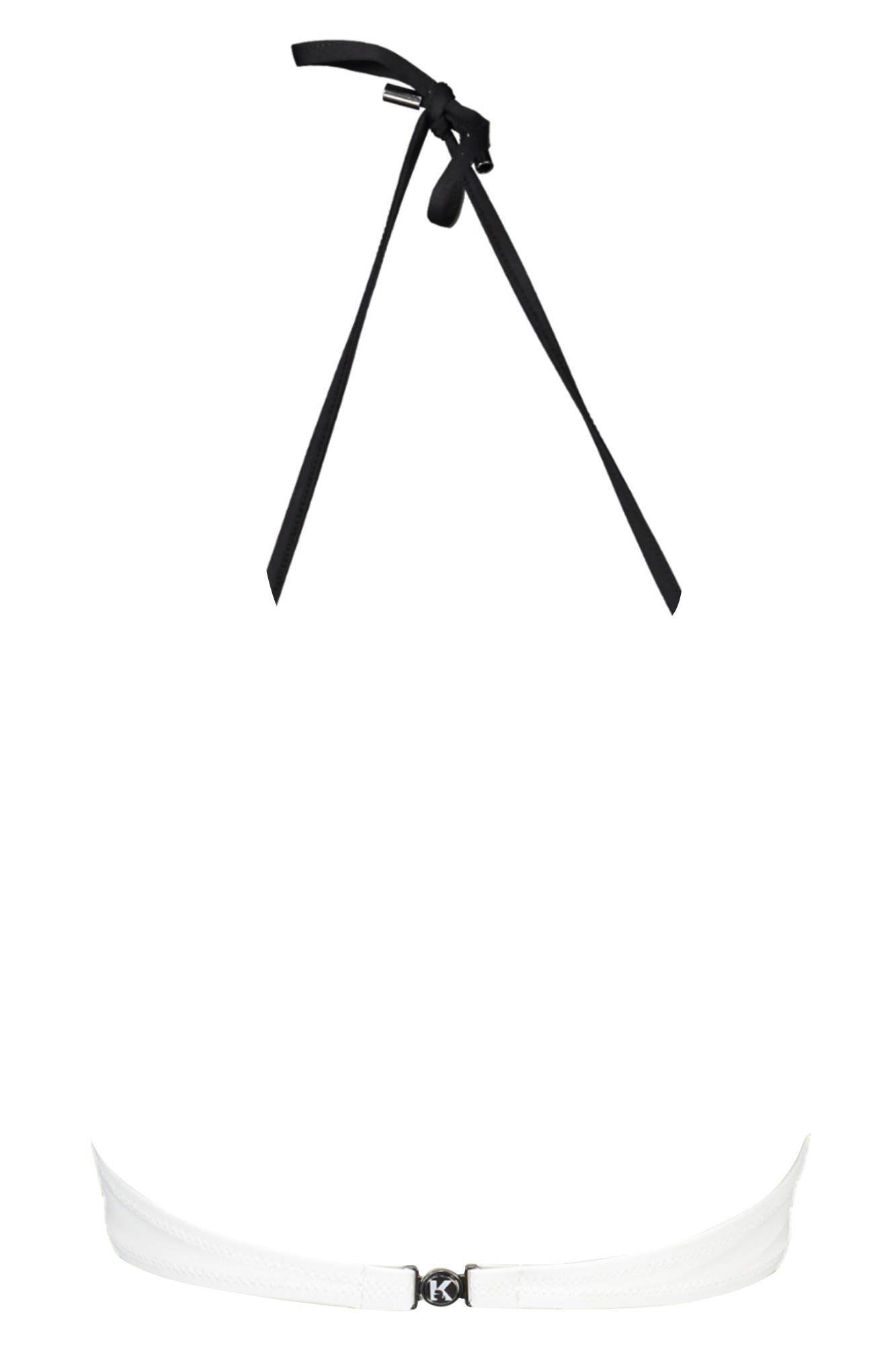 KARL LAGERFELD BEACHWEAR COSTUME PARTE SOPRA DONNA BIANCO