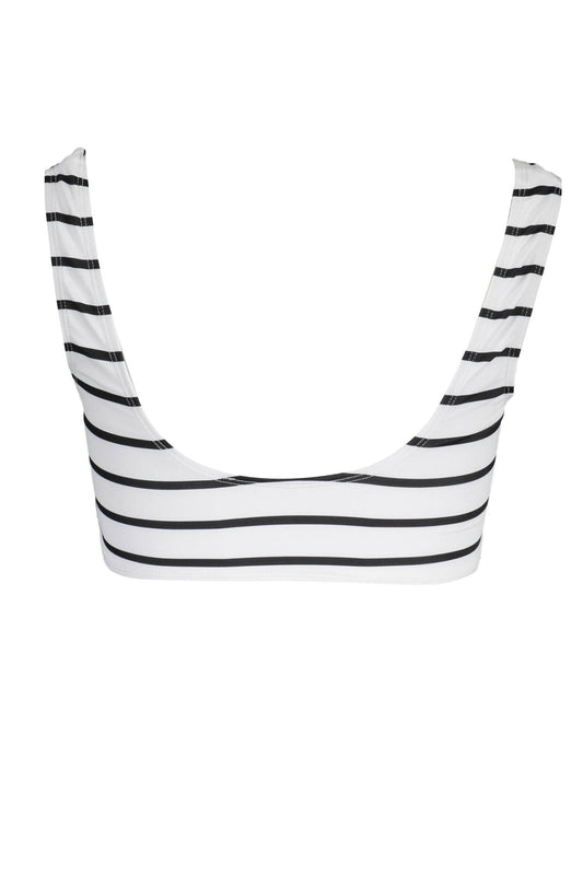 KARL LAGERFELD BEACHWEAR COSTUME PARTE SOPRA DONNA BIANCO