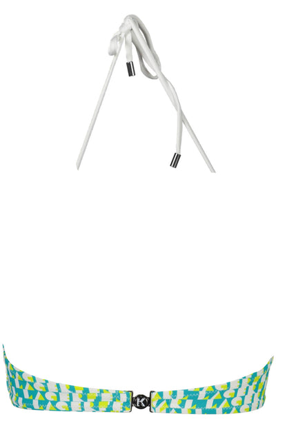 KARL LAGERFELD BEACHWEAR COSTUME PARTE SOPRA DONNA VERDE