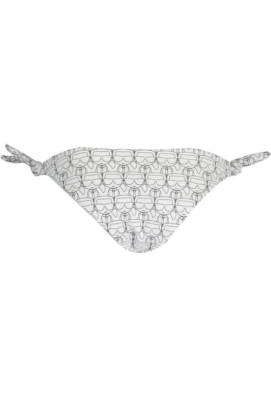 KARL LAGERFELD BEACHWEAR COSTUME PARTE SOTTO DONNA BIANCO