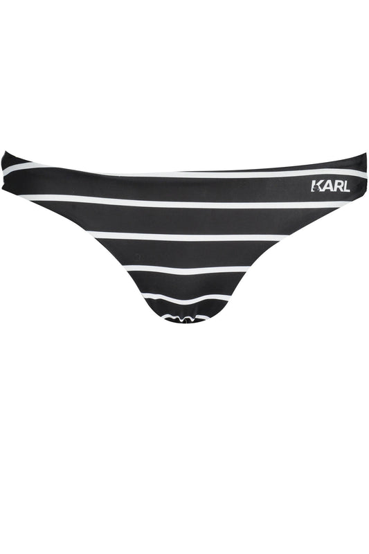 KARL LAGERFELD BEACHWEAR COSTUME PARTE SOTTO DONNA NERO